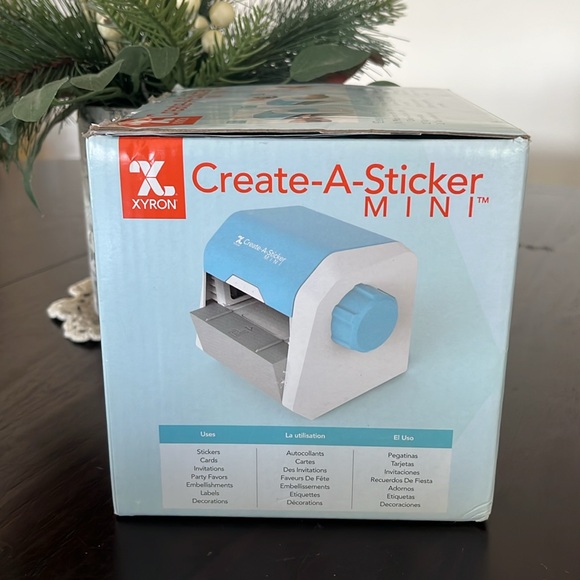 Xyron Create a Sticker,  Mini Sticker Maker, Paper Projects Permanent Adhesive - Picture 6 of 10